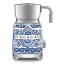 Smeg Blu Mediterraneo Dolce & Gabbana Milk Frother Side View 