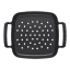 Le Creuset Alpine Square Outdoor Grilling basket, 30cm angle