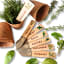 Sow Delicious Herb Wooden Planting Markers angle