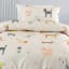 Linen House Kids Dog Dreams Duvet Cover Set - Double detail on the bed