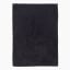 Thread Office Reversible Bathmat, 60cm x 80cm - Black