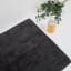 Thread Office Reversible Bathmat, 60cm x 80cm - Black