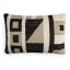Thread Office Jacquard Shapes Scatter Cushion with Feather Blend Inner, 40cm x 60cm