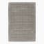 Thread Office Plush Grid Rug, 160cm x 230cm - Grey