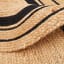 Thread Office Oval Braided Jute Runner, 80cm x 200cm - Black