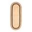 Thread Office Oval Braided Jute Runner, 80cm x 200cm - Black
