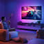 Govee TV Backlight 3 Lite Supports Matter, 55-65 inch in the tv room