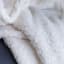 Linen House Teddy Throw - Ivory detail