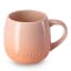 Le Creuset Peche Coupe Collection Sphere Stoneware Mug, 320ml