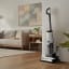 Tineco Floor One S7 Steam, Smart Wet Dry Vacuum Cordless Floor Washer & Mop on wooden floor