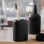 Thread Office Matte Black Toothbrush Tumbler