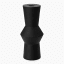 Thread Office Iron Black Candle Holder - Tall