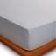 Thread Office Taupe Cotton Stripe Fitted Sheet - King