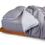 Thread Office Charcoal Cotton Stripe Duvet Cover Set - Queen