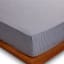 Thread Office Charcoal Cotton Stripe Fitted Sheet - King