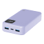 Snug 20000mAh Square Digital Display PD Power Bank - Lavender angle