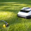 Ecovacs G1 Goat Robotic Lawn Mower cutting grass