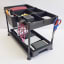 Trendz Of Today Two-Tier Sliding Organiser - Black with stationary