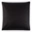Thread Office Midnight Black Grounded Scatter Cushion with Feather Blend Inner, 60cm x 60cm