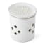 KitchenCraft Idilica  Stoneware Garlic Storage Jar with a Grater Lid