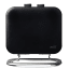 Mill Compact PTC Fan Heater, 1800W - Black angle