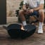 Sprung Outdoor Living Fire Rose Fire Pit with fire wood