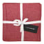 Linen House Revana Chambray Napkins, Set of 4 - Red