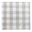 Linen House Revana Check Napkins, Set of 4 - Stone angle