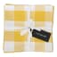 Linen House Revana Check Napkins, Set of 4 - Yellow