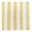 Linen House Revana Stripe Napkins, Set of 4 - Yellow angle