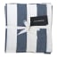 Linen House Revana Stripe Napkins, Set of 4 - Navy
