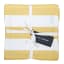 Linen House Revana Stripe Napkins, Set of 4 - Yellow