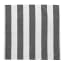 Linen House Revana Stripe Napkins, Set of 4 - Black angle