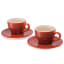 Le Creuset Cappuccino Cup and Saucer, Set of 2