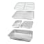 MasterClass Recycled Aluminium Stacking Baking Set, 5-Piece