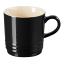 Le Creuset Cappuccino Mug, 200ml - Shiny Black