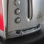 Russell Hobbs Luna 2-Slice Toaster - Solar Red detail
