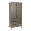 Popstrukt Bon Bon Double Locker - Moss Grey