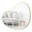 Umbra Hubba Pebble Mirror - Brass