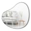 Umbra Hubba Pebble Mirror - Metallic Titanium