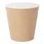 Umbra Woodrow Storage Stool - White & Natural angle