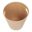 Umbra Woodrow Storage Stool - White & Natural angle