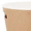 Umbra Woodrow Storage Stool - White & Natural detail