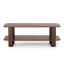 Umbra Bellwood Coffee Table - Walnut Front View 