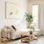 Umbra Bellwood Coffee Table - Natural In A Living Room 