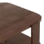 Umbra Bellwood Coffee Table - Walnut Detail Shot 