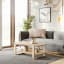 Umbra Bellwood Coffee Table - Natural In A Living Room 