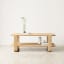 Umbra Bellwood Coffee Table - Natural In A Room Setting 