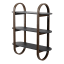 Umbra Bellwood Wall Shelf - Black & Walnut