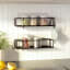 Umbra Cubiko Shower Bin, Set of 2 - Black In A Kitchen Setting 